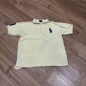 Polo Sport Ralph Lauren Big Pony Number 3 Yellow Short sleeve Shirt